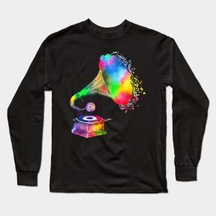 Gramophone Rock Long Sleeve T-Shirt